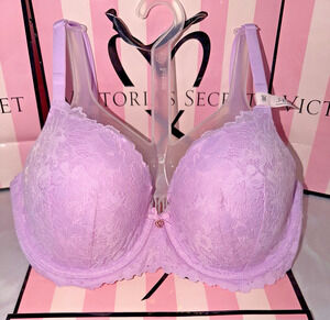 Victorias Secret Bra Body By Victoria Demi Lilac 34DD
